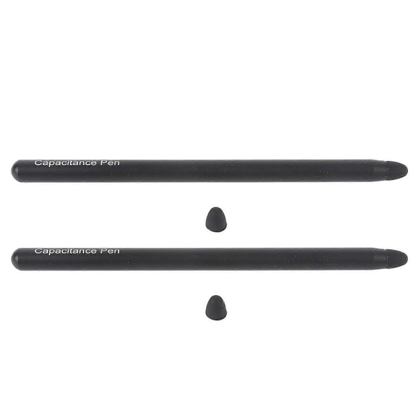 2PCS Tablet Touch Screen Pen Aluminum Alloy Tablet Replacement Pen for Fire Max 11 HD 10 for Galaxy Tab A9 A8 A7 A7 Lite Black