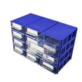 thumbnail image 5 of Stackable Plastic Storage Box for Hardware Parts, Crafts, and Sewing Supplies, 5 of 7
