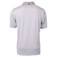 thumbnail image 3 of Men's Cutter & Buck Gray/White Springfield Cardinals Virtue Eco Pique Micro Stripe Recycled Polo, 3 of 3