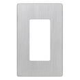 thumbnail image 2 of Lutron Claro 1 Gang Decorator Wallplate, CW-1-SS, Stainless Steel, 2 of 2