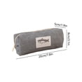 thumbnail image 3 of Hyknon Cute Shark Pencil Case, Large Capacity Vintage Pencil Zipper Pouch, Portable Stationery Makeup Bag Organizer, Classroom College Office Supplies, 3 of 6