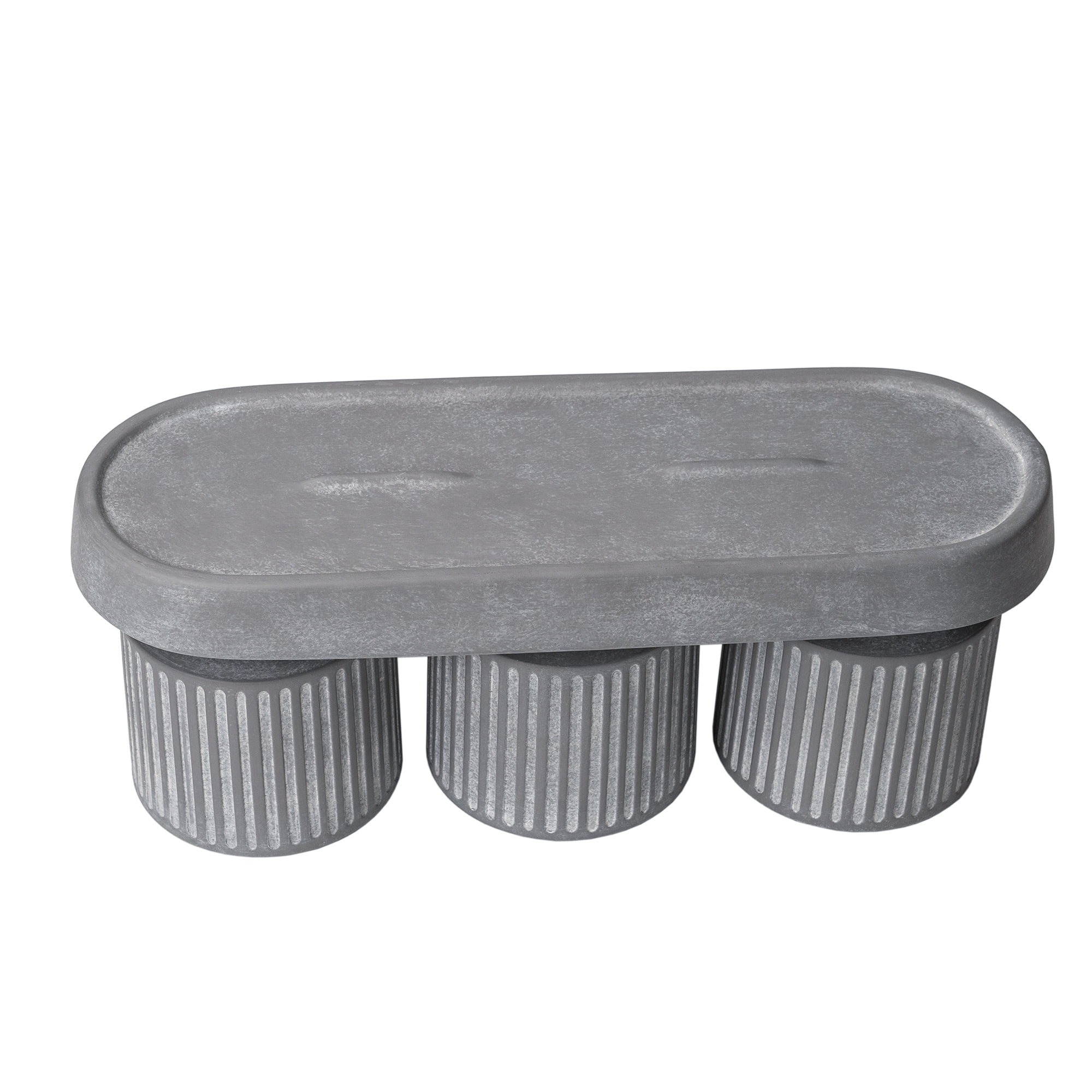 (2 pack) Better Homes & Gardens 4-Piece Ceramic Herb Planter, Gray