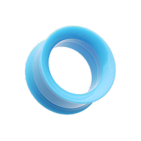 

Solid Smooth Flared Screw-Fit Ear Gauge Tunnel Plug