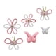 thumbnail image 5 of Decoración Bohemia para guardería, colgante de pared de macramé para apartamento, mariposa, Margarita, flor tejida para boda, bebé, niños, comedor,, 5 of 9