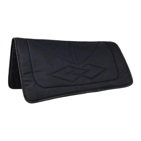 Nishiyuenyi Horse Saddle Pad Seat Cushion Equestrian Equipment Practical Training Lightweight Shock Absorption Sweat Absorbing Riding Mat Black
