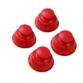 thumbnail image 4 of Dualoai 4 Pieces Silicone Cupping Sets Cups Massage for Back Women Men Arms and Feet Red, 4 of 9