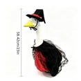 thumbnail image 2 of Sruoe Porch Goose Outfits, 23 Inch Porch Goose Clothes, Goose Clothes Dress, Duck Sculpture Clothes for Lawn Statue Cement Statue Yard Patio Party Decoration, 2 of 7