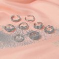 thumbnail image 3 of Anillos de cobre para los dedos del pie yuxing anillos abiertos ajustables Oro rosa, 3 of 3