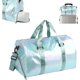thumbnail image 2 of Bolsa de deporte para gimnasio, bolsa de viaje impermeable con compartimento para zapatos y bolsillo para artículos húmedos, 2 of 4