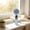 Blue, variant on Byujiro Foldable Handheld Mini Fan with Digital Battery Display USB Rechargeable 5 Speed Personal Cooling Fan Portable Desktop Fan for Travel, Office & Dorm Use