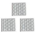 thumbnail image 1 of 3X Molde de Pastel de Policarbonato Transparente Dacquoise Oval Dakovaz Molde de Macarrón Herramienta de Decoración de Pasteles Utensilios para Hornear, 1 of 5