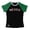 Green, variant on Womens Mexico Letter Print Crop Tops Crewneck Fashion Tee Slim Fit Short Sleeve T Shirts Summer Casual Raglan Style Shirt