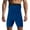 Blue, variant on zeranth Boxer Underwear Elastic High Waist Fat Burning Non-slip Tight Waist Tummy Control Shapewear for Sports