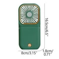 thumbnail image 3 of Wovilon One Machine Multi-Purpose Folding Mini Usb Charging Small Fan Third Gear Fan Student Portable Hanging Fan Folding Desktop Fan, 3 of 4