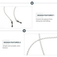 thumbnail image 2 of MasteelfCA 2pcs Eyewear Hanging Chain Multi-purpose Glasses Lanyard Anti-lost Mask Ropes, 2 of 7
