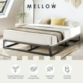 thumbnail image 5 of Mellow Ace of Base Metal Platform Low Profile Bed Frame, Hinged 9 Inch, King, 5 of 12