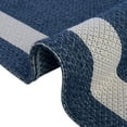 thumbnail image 7 of Unique Loom Decatur Collection Area Rug - Border (7' 5" x 10' Rectangle Navy Blue/Ivory), 7 of 7