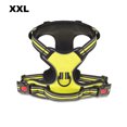 thumbnail image 4 of Chaleco para mascotas grandes Noche Reflectante Seguridad Arnés ajustable Correa para el pecho Accesorio portátil transpirable para exteriores Correr XXL Inevent PT000575-04, 4 of 7