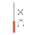 thumbnail image 4 of Almencla Queue de Billard Rétractable Accessoire de Queue de Billard pour Club Maison Tête Haute Croisée, 4 of 8
