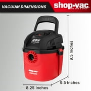 Shop-Vac 1-Gallon 20V Cordless Wet Dry Vacuum