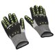 thumbnail image 2 of 1 par de guantes protectores de impacto TPR resistentes a cortes para hombres y mujeres, guantes suaves y transpirables para ciclismo al aire libre M, 2 of 10