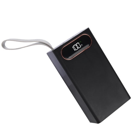 12-Slot 18650 Battery Power Bank Case High-Efficiency Charging Solution for Outdoor Enthusiasts