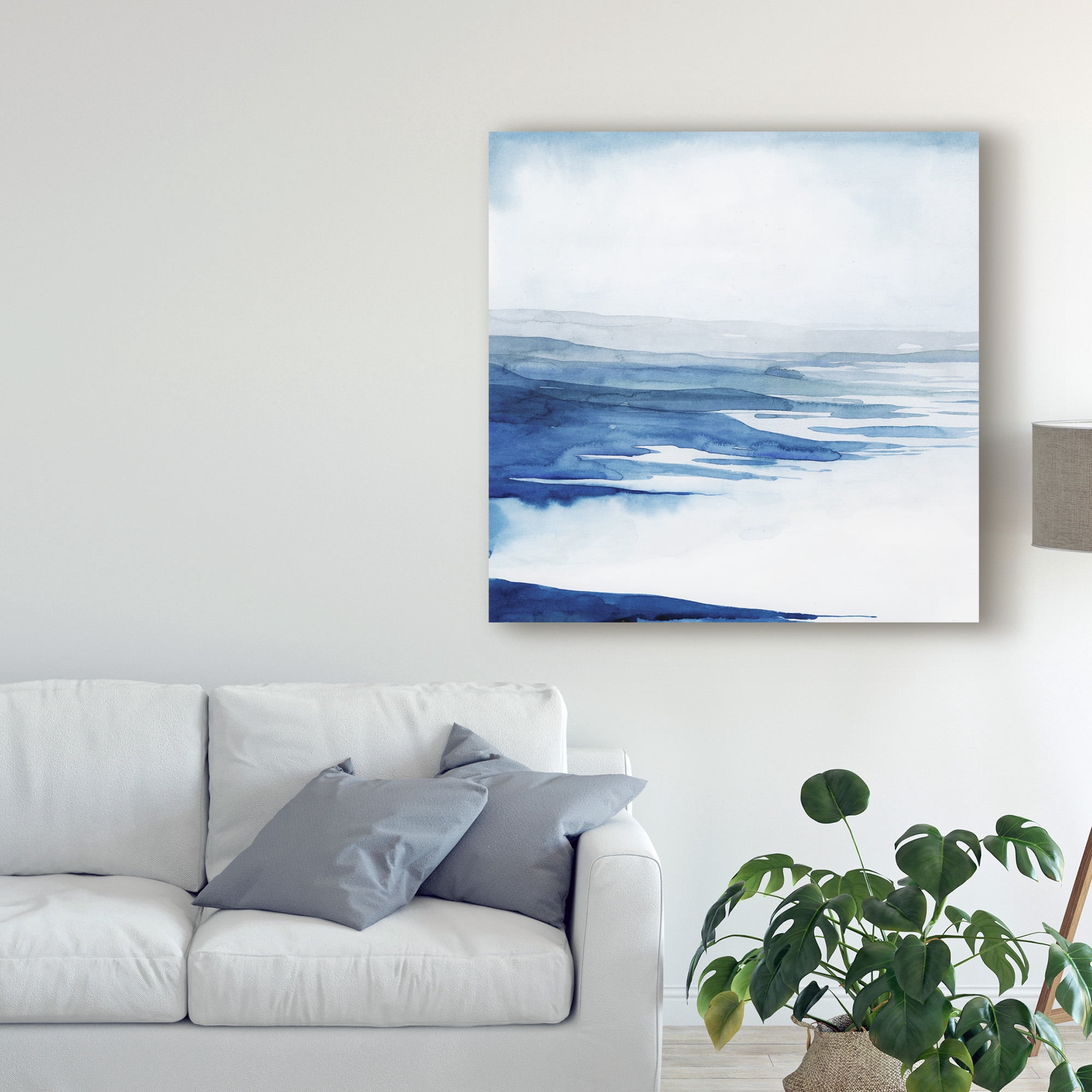 Trademark Fine Art 'Crystallized Lagoon I' Canvas Art by Grace Popp