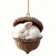thumbnail image 2 of Lekihaqq Forest Animal Christmas Ornaments, Acrylic Tree Decorations, Holiday Decor, Festive Animal Print Ornaments, Woodland Theme Christmas Decor, Wildlife Holiday Tree Hanging Decorations, 2 of 6