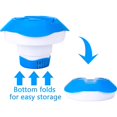 thumbnail image 4 of DEBGFS Flotteur de Chlore pour Piscine pour Tablettes de Chlore de 3” Flotteur de Chlore Pliable et Réglable pour Piscine Creusée et hors Sol, 4 of 6