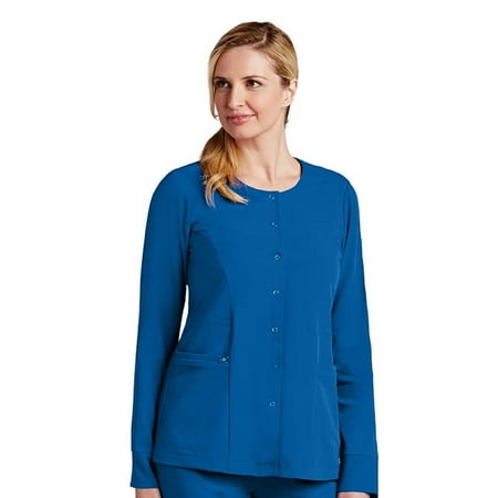 Grey's Anatomy Signature Women's 2 Pocket Snap Front Scrub Jacket - 2407