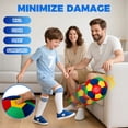 thumbnail image 3 of Beeunni 2 Pack Soft Indoor Soccer Ball, the House Soccer Ball Size 4 for Kids, Ideal Slient Dribbling, Training for Home and Yards, 3 of 7