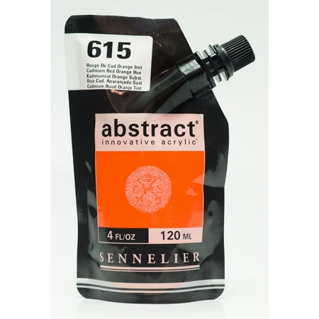 UPC: 3046450042273 | Sennelier Abstract Acrylic 120ml Satin Cadmium Red Orange Hue