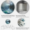 thumbnail image 5 of Designart 'Lighthouse Shining Light During Stormy Clouds Night II' Nautical & Coastal Circle Metal Wall Art 11x11 - Disc of 11, 5 of 5