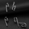 thumbnail image 4 of STRANDCHIC 100 Pcs Hooks for Curtain Iron Wire Practical Function for Living Room Users, 4 of 6