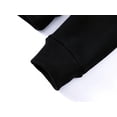 thumbnail image 4 of Serdomi Black Graffiti Crop Sweatshirt for Little & Big Girls - Cool Top Clothes Size 10, 4 of 7