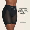 thumbnail image 3 of Leonisa Firm Compression Butt Lifter Shaper Short Black, 3 of 9
