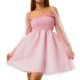thumbnail image 1 of Txlixc Vestido casual femenino, cuello cuadrado de color sólido de verano, manga larga, S / M / L / XL Txlixc  moda, 1 of 9