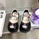 thumbnail image 5 of Zapatos de cuero pequeños para niñas 2024, nuevos zapatos de princesa fragantes pequeños para niños de primavera y otoño, zapatos de suela blanda para niñas de estilo primaveral que salen a la calle, 5 of 5