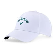 Callaway Mens Liquid Metal Adj Hat White/Evergreen - 2024