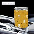 thumbnail image 5 of 11oz Double-Wall Vacuum Insulated Stainless Steel Tumbler with Straws Sports Mugs BPA-Free Honey Jars and Bees Pattern, 5 of 7