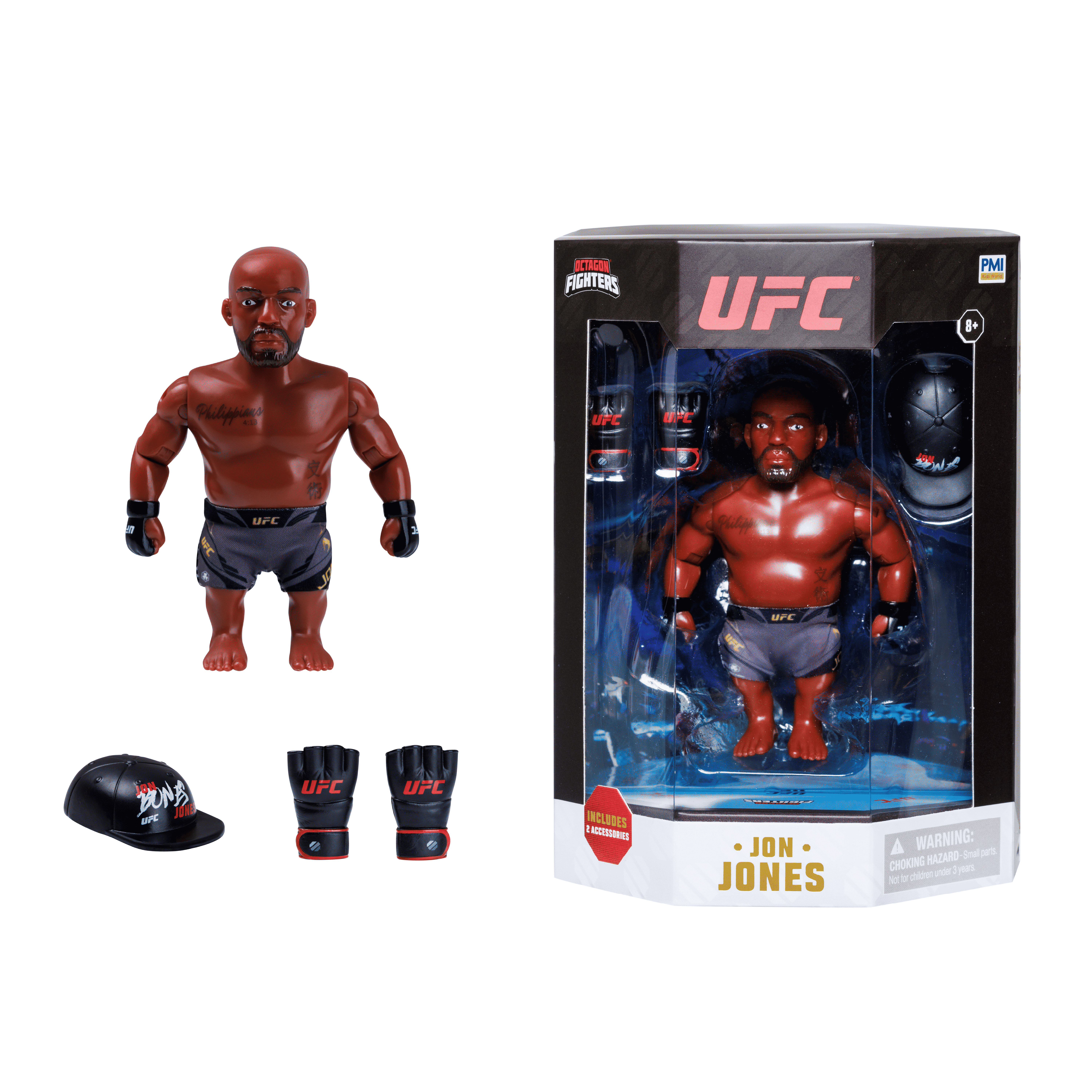 UFC Alex Pereira 4.5 Inch Action Figure with Accessories