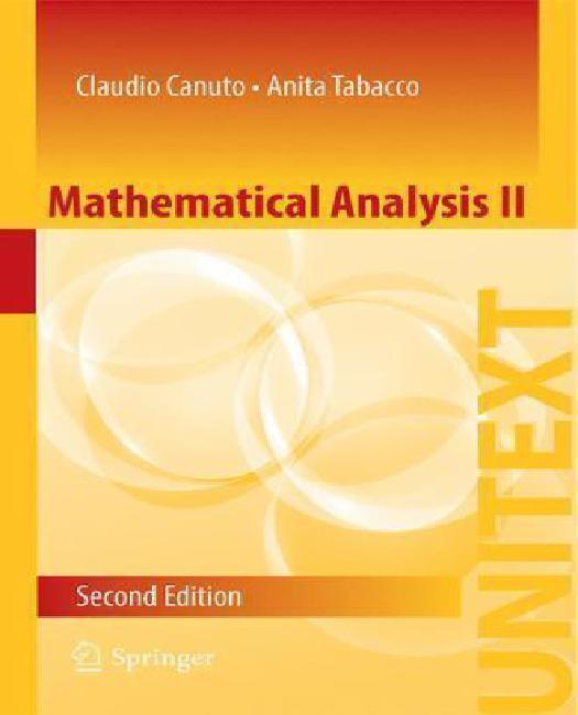 Mathematical Analysis II (UNITEXT) | Walmart Canada