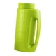 thumbnail image 5 of Esparcidor de hielo de 2 l con mango ergonómico, dispensador con orificios de apertura ajustables, esparcidor de césped para exteriores y patios. verde, 5 of 8