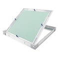 thumbnail image 1 of Access Panel Thickened Aluminum Alloy Frame Gypsum Board Access Door for Office Shopping Mall Hotel 300x300mm/11.8x11.8in, 1 of 4