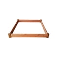 thumbnail image 2 of Growgardens 4' x 4' x 5.5" Redwood Raised Garden Bed, 2 of 3