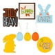 thumbnail image 5 of 8 piezas de huevo de de Pascua Conejo Regalos de bricolaje Adorno Carteles de bienvenida Artesanía para accesorios de fotografía al A SM SunniMix Artesanía de Pascua, 5 of 8