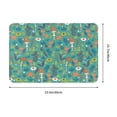thumbnail image 3 of Uemuo Mushrooms and Flowers Printed Door Mat Indoor Doormat 16"x24",Front Back Door Mats Non Slip Entrance Rugs,Inside Doormats for Entryway, 3 of 9