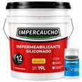 thumbnail image 1 of Impermeabilizante Impercaucho 12 Años 19 L Terracota con Sellador de 750 ml, 1 of 4