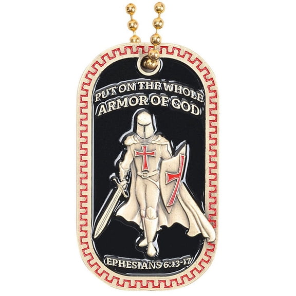 Armor of God Dog Tag
