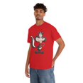 thumbnail image 5 of Funny Valentines Skunk with Heart Cotton Tee; Happy Valentines Day Present, 5 of 7